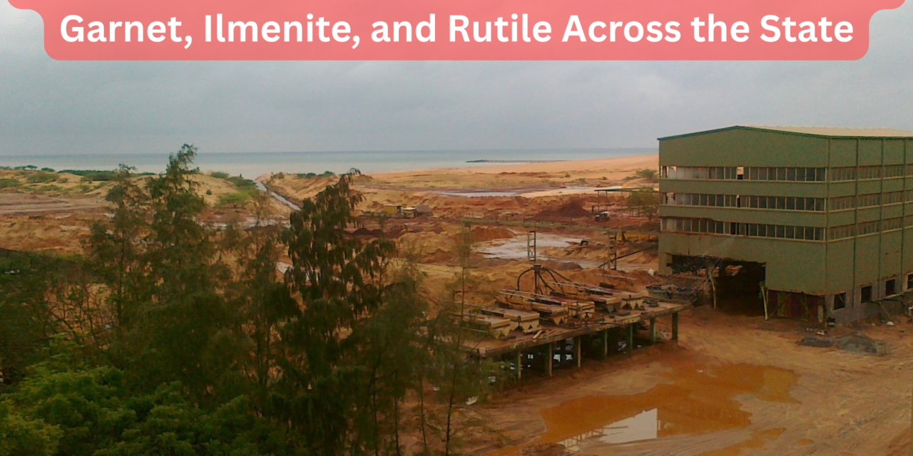 Tamil Nadu Government Bans Mining of Minerals Garnet, Ilmenite, and Rutile Across the State