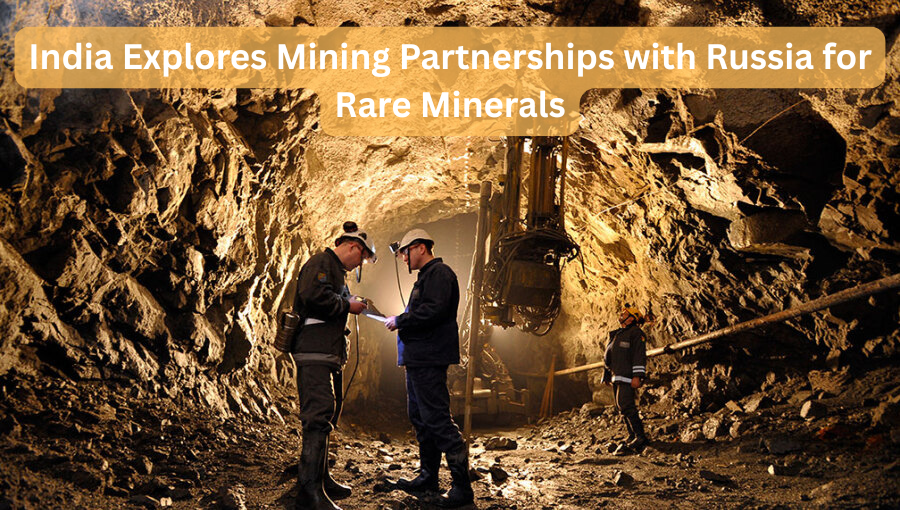 India Explores Mining Partnerships with Russia for Rare Minerals