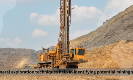 How do mineral exploration techniques help in identifying potential mining sites?