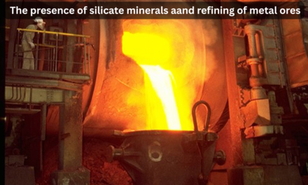 How does the presence of silicate minerals affect the beneficiation and refining of metal ores?