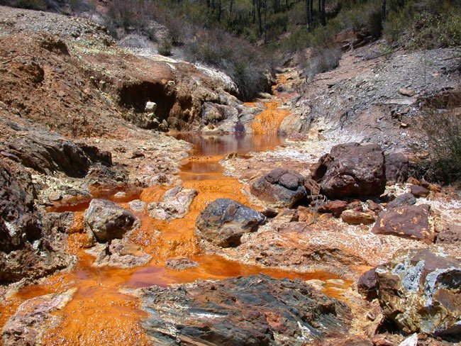What are the environmental concerns associated with sulfate mineral mining, and how can they be mitigated?