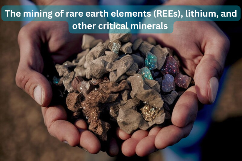 How does the mining of rare earth elements (REEs), lithium, and other critical minerals fit into the category of specialty mining?