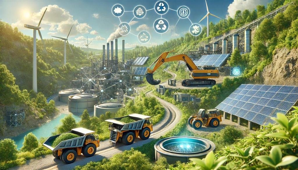 What role does metallic mining play in the global supply chain for green energy technologies, such as electric vehicles and solar panels?