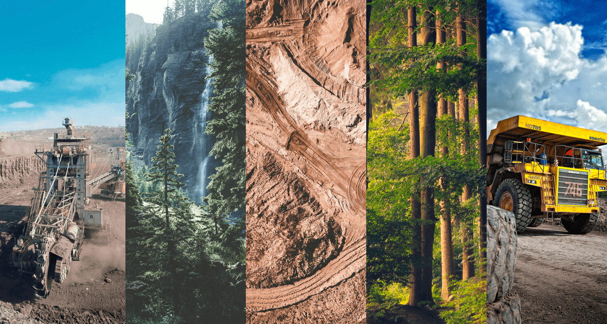 What are the environmental and sustainability challenges associated with processing oxide mineral ores?