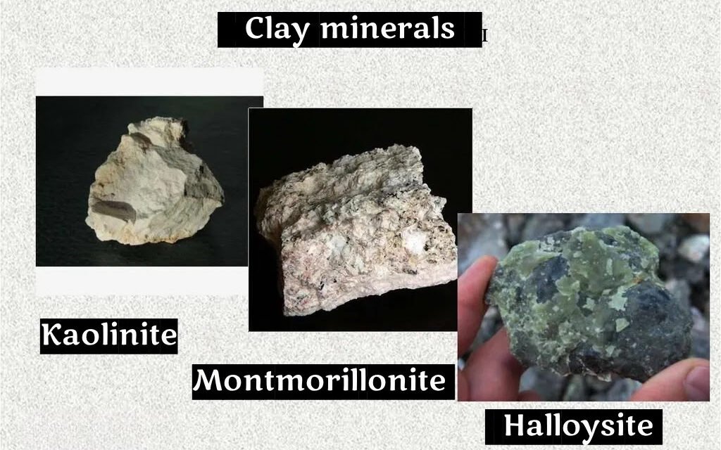 What are clay minerals, and why are they important in the mining and mineral processing industry?