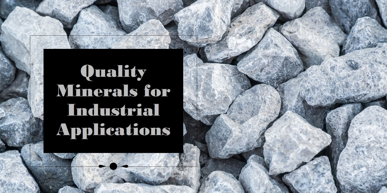 How does mineral purity and particle size affect the processing and end-use applications of industrial minerals?