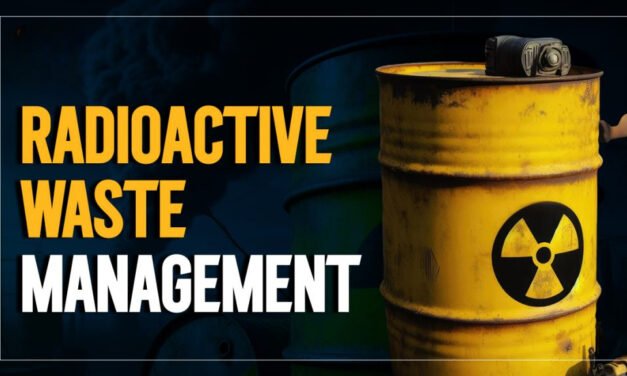 What are the major environmental challenges associated with REE mining, including radioactive waste management?
