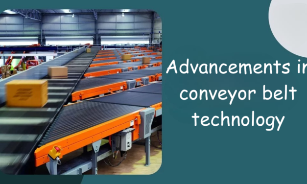 How do advancements in conveyor belt technology, such as self-cleaning and heat-resistant designs, enhance mining productivity?
