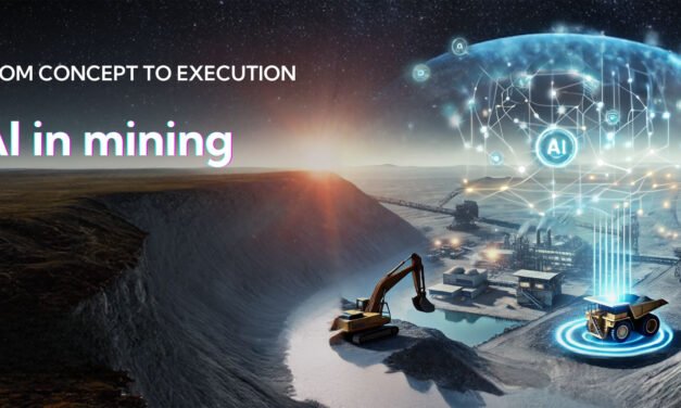 What are the latest technological advancements in metallic mining, including automation, AI, and sustainable mining practices?